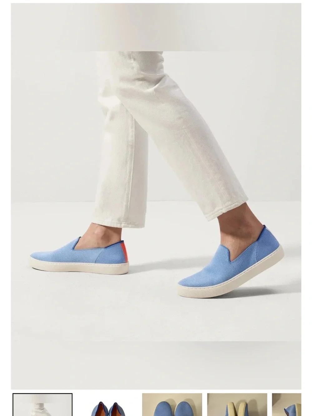 Rothy’s Slip on sneakers in color Boardwalk. Size 10.5
